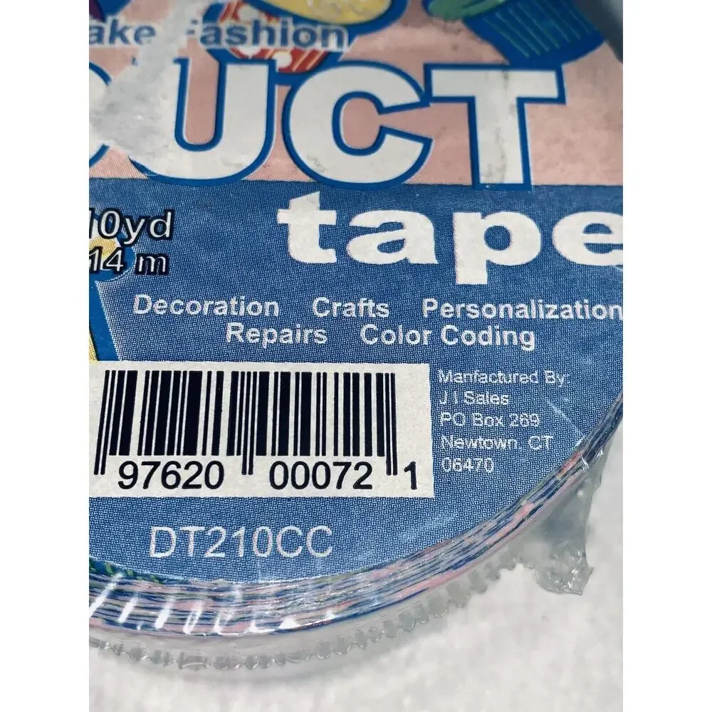 Lot of 3 Duct Tape Cupcake Fashion 1.88